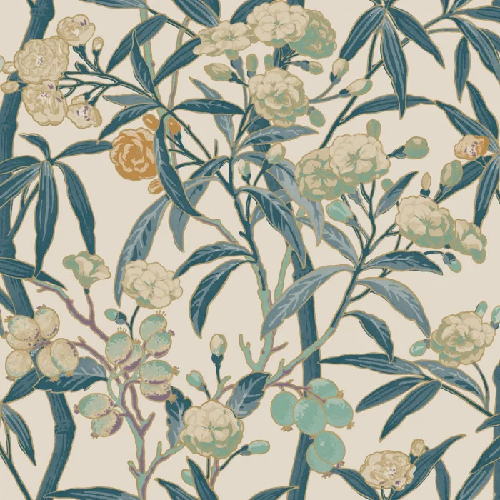 Beige bleu turquoise