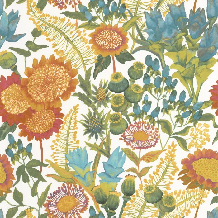 Vert forêt / fuchsia