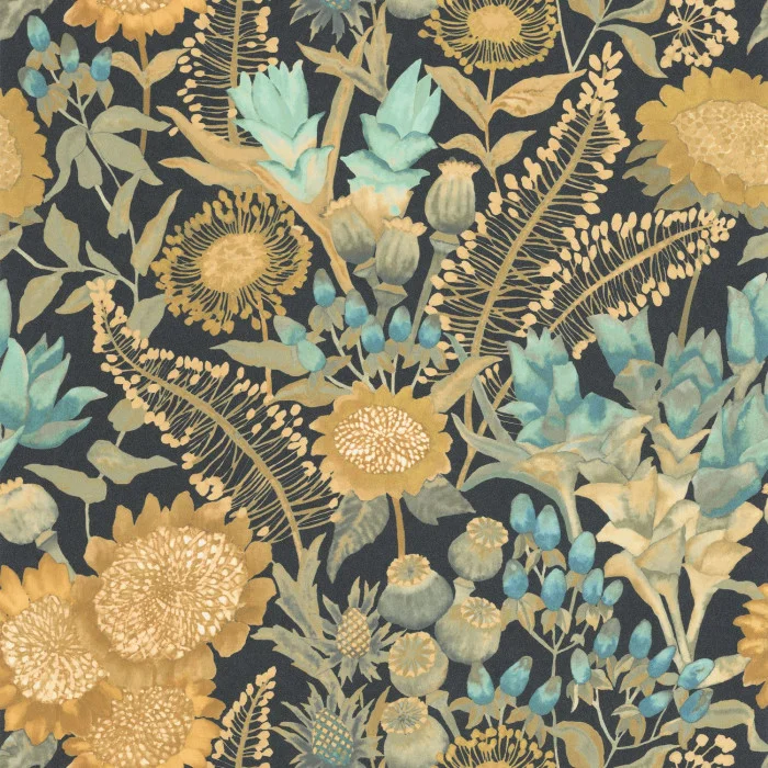 Vert cypres / turquoise